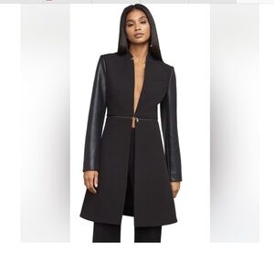 BCBGMaxazria Arelia A Line Black Jacket